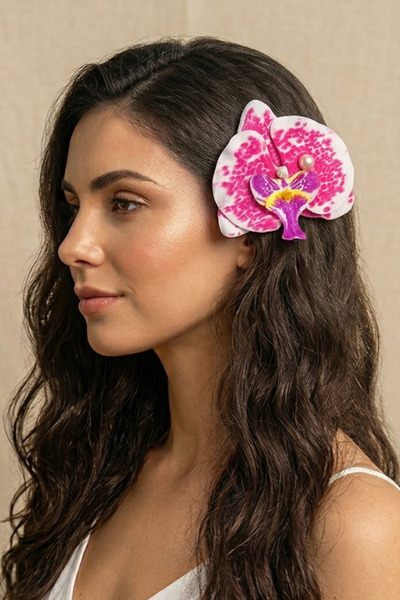 PETEK AKSESUAR ΚΟΥΜΠΩΜΑ ΜΕ ΠΕΡΛΕΣ ΣΕ ΣΧΕΔΙΟ ΟΡΧΙΔΕΑΣ