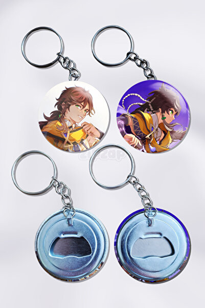 ZipZap Στολίδι τσάντας και μπρελόκ Sethos Genshin Impact (2 ΤΕΜ)