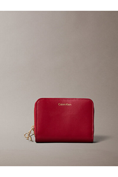 Calvin Klein Kadın CK Medium Flap Fermuar Detaylı Cüzdan