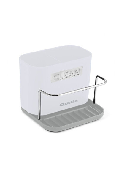 Quttin Organizator pentru chiuveta din bucatarie, Quttin, alb, 13.5x12x10.8cm