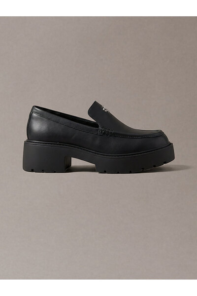 Calvin Klein Kadın Chunky Deri Loafer
