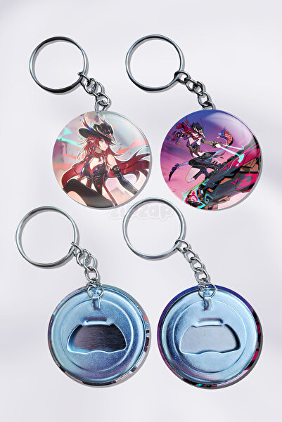 ZipZap Chasca Genshin Impact Διακοσμητικό Μπρελόκ για Τσάντα (2 ΤΕΜ)