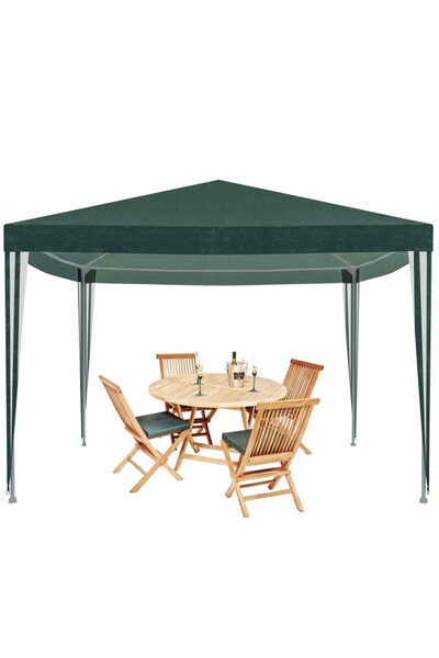 zola Κιόσκι κήπου, 3x3x2.5 μ., ατσάλινος σκελετός με ηλεκτροστατική βαφή, αδι...