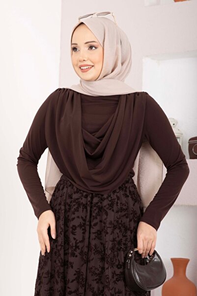 EBRUTESETTÜR Degaje Dökümlü Sandy Body Kahve
