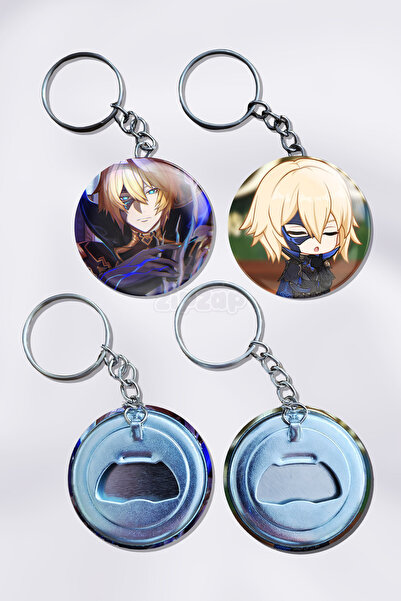 ZipZap Dainsleif Genshin Impact Διακοσμητικό Μπρελόκ για Τσάντα (2 ΤΕΜ)