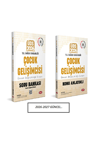 Data Yayınları T.C. Sağlık Bakanlığı ÜDS Çocuk Gelişimcisi Konu Anlatımlı+Sor...