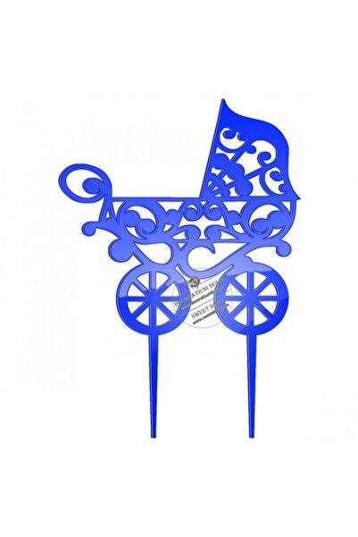 Decoratiuni Dulci Επικάλυψη πλεξιγκλάς για καθρέφτη αυτοκινήτου - Μπλε καθρέφτης