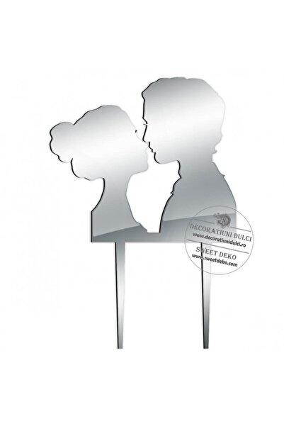 Decoratiuni Dulci Πλεξιγκλάς, el si ea - Ασημί καθρέφτης