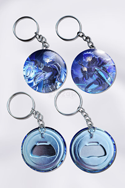 ZipZap Διακοσμητικό μπρελόκ τσάντας Flins Genshin Impact (2 ΤΕΜ)