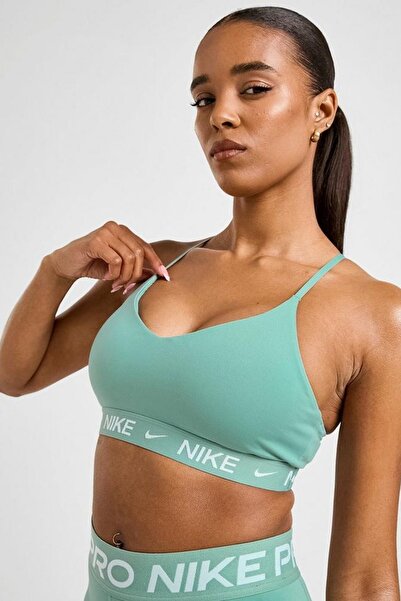 Nike Sutien sport Indy cu susținere ușoară, căptușit și ajustabil, pentru fem...