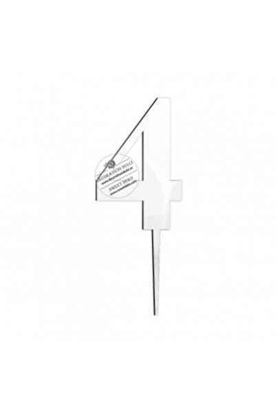 Decoratiuni Dulci Επιγραφή από πλεξιγκλάς, κλασική γραμματοσειρά - Λευκό, Cif...