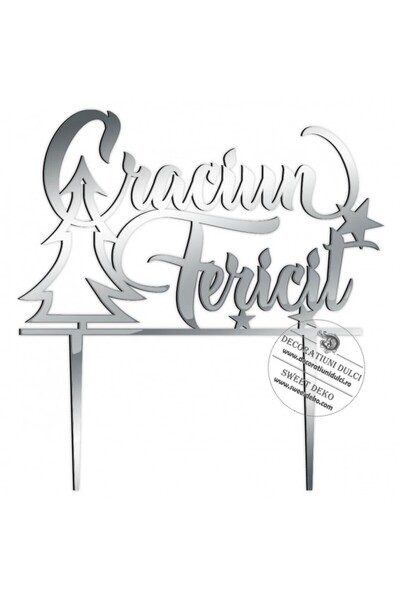 Decoratiuni Dulci Διακοσμητικό τούρτας Κράτσιουν Φερίκιτ! Αργιντιού ογλίντα