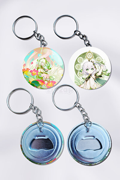 ZipZap Ναχίντα Genshin Impact Διακοσμητικό Μπρελόκ για Τσάντα (2 ΤΕΜ)