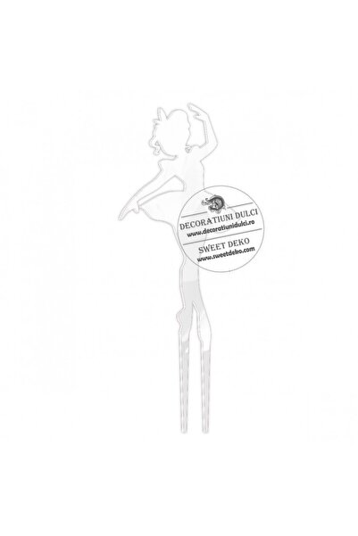 Decoratiuni Dulci Διακοσμητικό μπαλαρίνα, πλεξιγκλάς - Αλμπ