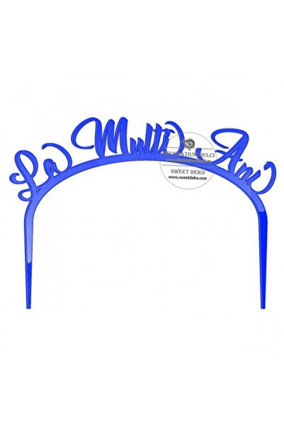 Decoratiuni Dulci Τόπερ Λα Μούλτι Άνι Αρκ, πλέξι - Μπλε