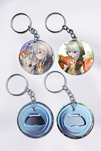 ZipZap Διακοσμητικό μπρελόκ τσάντας Razor Genshin Impact (2 ΤΕΜ)