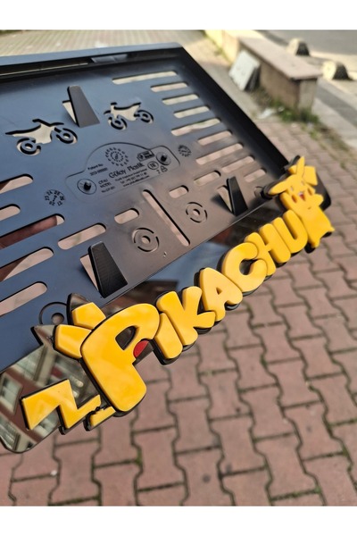 BnP LAZER Motor plakalık pikachu canlı renkler