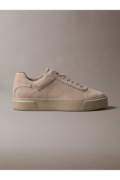 Calvin Klein Erkek Basket Cupsole Oxford Sneaker