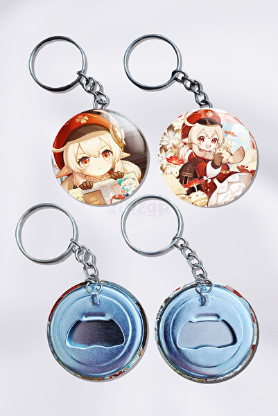 ZipZap Κλι Μπρελόκ Διακοσμητικό Τσάντας Genshin Impact (2 ΤΕΜ)