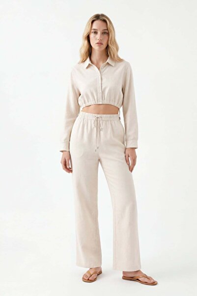 HAKKE Rb Λινό Σετ Κροπ