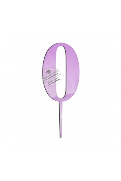 Decoratiuni Dulci Διακοσμητικό πλεξιγκλάς με αριθμούς, κλασική γραμματοσειρά ...