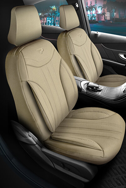 Panda Kılıf Panda Miami Series Leather Car Seat Cover - Full Set