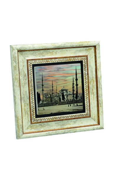 Sadrazam Tablou din piatră naturală imprimat cu Moscheea Sultan Ahmet 20X201G...