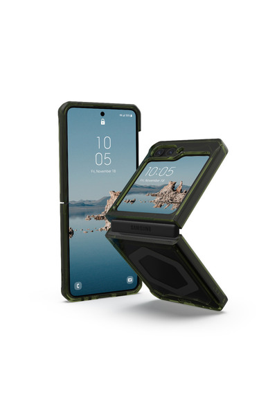 UAG Plyo Pro, λαδί/γκρι αστρικό - Samsung Galaxy Z Flip5