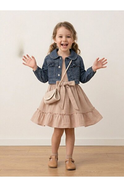 Cherrys Bebek Με τζιν μπουφάν. Μούσλι Ελμπίσε