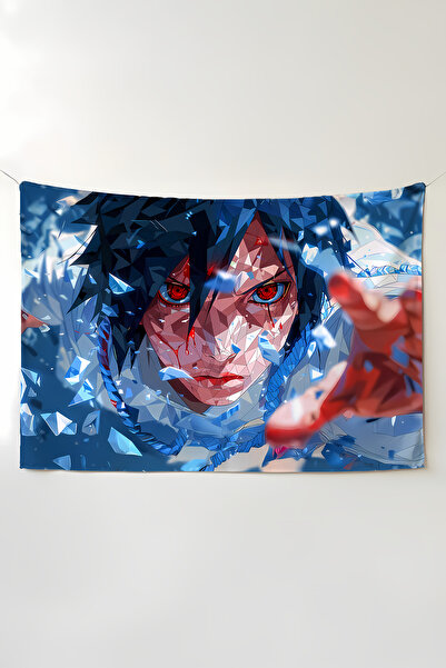 Charmbi Κάλυμμα τοίχου με αισθητική ομοιόμορφη σχεδίαση Uchiha Sasuke Naruto ...