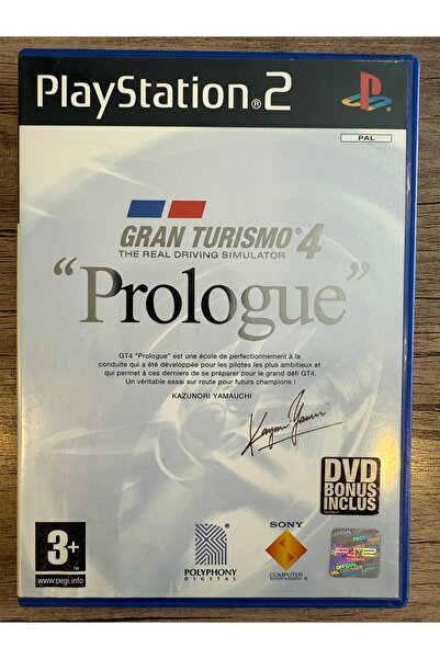 EA Ps2 GRAN TURISMO 4 PROLOGUE GT orjinal oyun 10/9,5 kondüsyon ( Fransızca k...