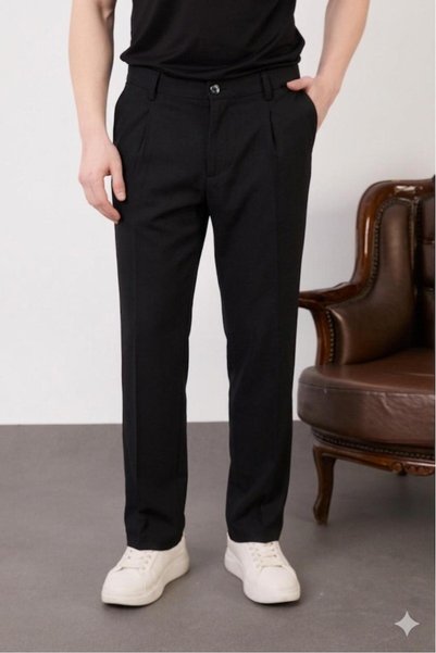 SEASON COAT Men's Bagy Fabric Pants