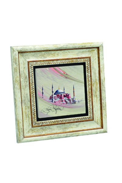 Sadrazam Εκτυπωμένος πίνακας από φυσική πέτρα του Κατασκευασμένου Ναού της Αγ...