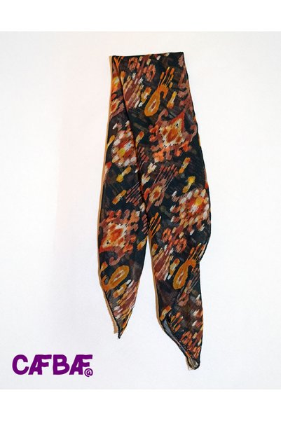 CAFBAF Patterned Scarf Cbfl4883