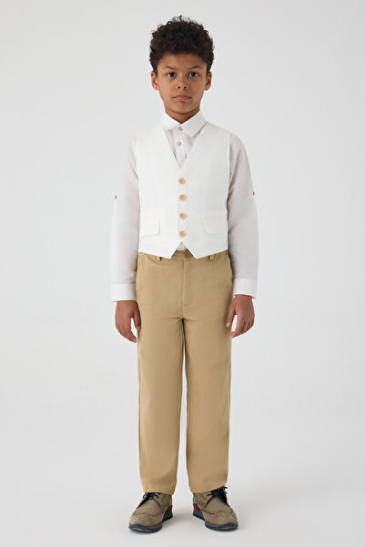 NBT JEANS Boy White Vest