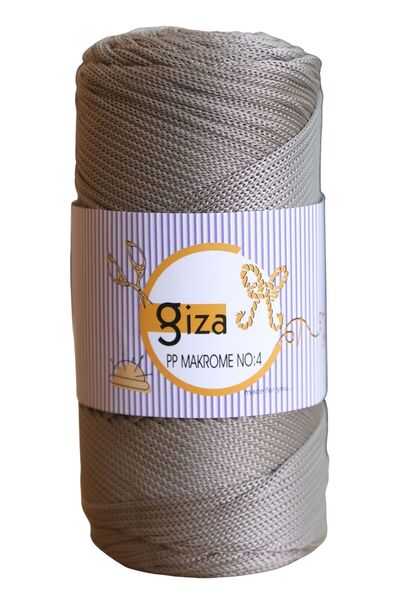 GİZA MAKROME NO: 4 ÇANTA ÖRGÜ İPİ 040 VİZON / 2 ADET