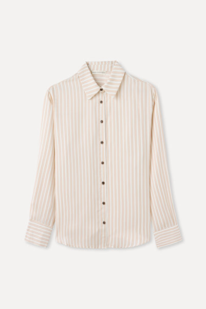 Mudo Striped Oversize Long Sleeve Shirt