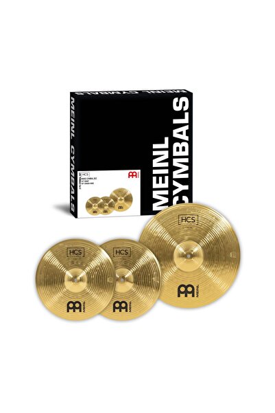 MEINL HCS1418 Βασικό Σετ Κυμβάλων – Hi-Hat 14 " & Crash-Ride 18 " (MS63)