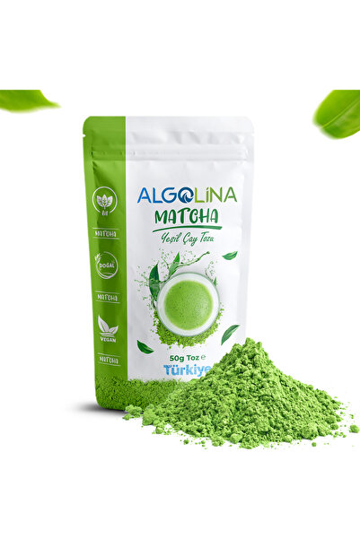Algolina Matcha Tozu - Katkısız Pure Matcha Çayı