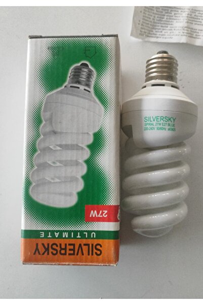 Silverster MAVİ IŞIK 27W GÜÇLÜ TASARRUFLU AMPUL - SİLVERSKY ULTIMATE E27 DUY