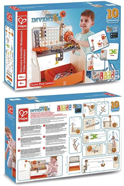 Hape طاولة عمل علمية ديسكفري E3028