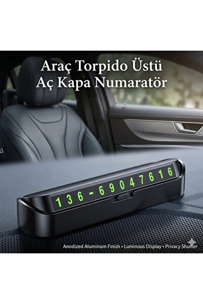 Araç Torpido Üstü Aç Kapa Numaratör