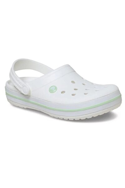 Crocs Γυναικείες Παντόφλες Crocband 11016-1YL Λευκές