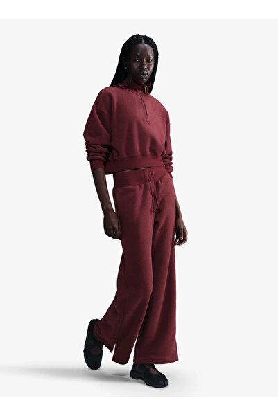 Nike Sportswear Phoenix Plush High-Waisted Wide-Leg Cozy Fleece Kadın Pantolo...