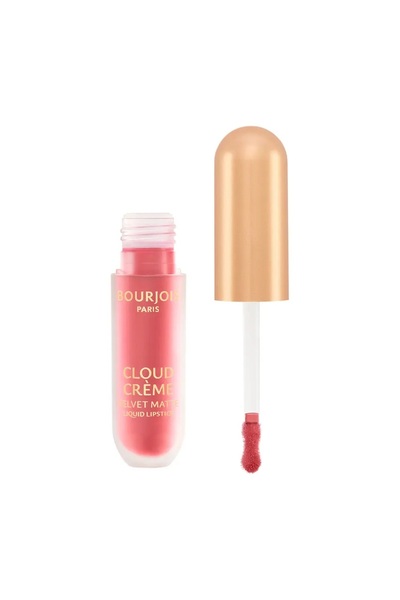 Bourjois Ruj lichid cu finisaj mat catifelat CLOUD CRÈME 02 bej-cappuccino ca...