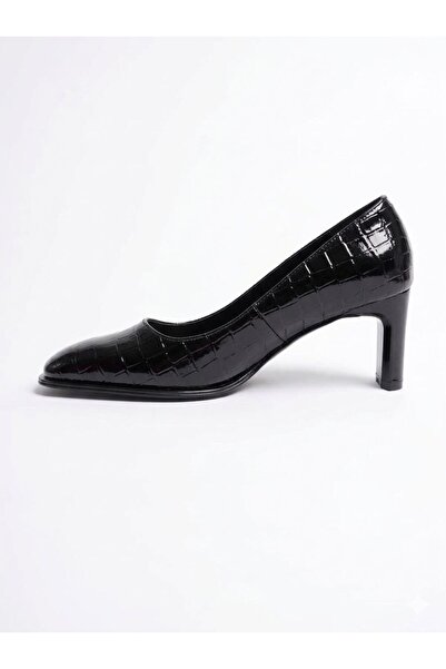 SOFT JAZZ Μαύρα γυναικεία παπούτσια Crocodile