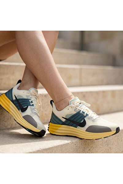 Nike Lunar Beige Παπούτσια για καθημερινό περπάτημα Sportie