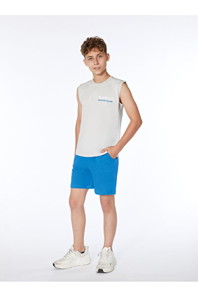 Elsima طقم بيجامة رجالي صيفي من نوع Garson Boy Athlete Shorts