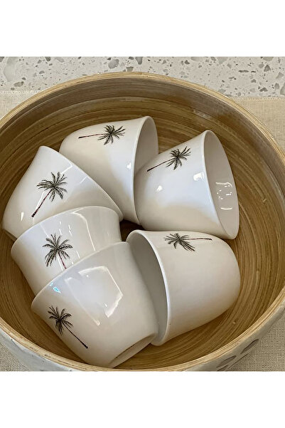 Style Mark Palm Coffee Lanterns Set of 6