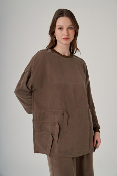 Nuss كوبرا تونيك مع بنطلون 1039 مينك